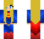 blonde supergirl