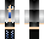 blue and goth