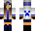 blue creeper girl