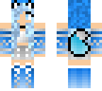blue fox girl