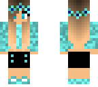 blue girl