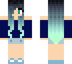 blue-green girl