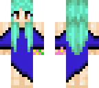 blue prom dress