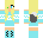 blue she wolf skin