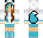 blue wolf girl