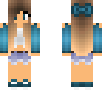 cute aqua girl
