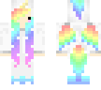 cute rainbow unicorn chibi