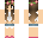cute summer girl skin