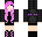 ender girl pink