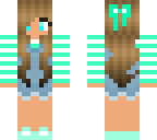girl with overalls