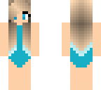 gymnastics girl -blue