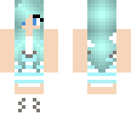 light blue dress