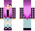 purple cute tomboy