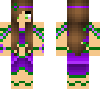 purple elf girl