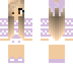 purple summer girl