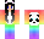 rainbow panda