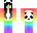 rainbow panda