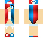 red and blue