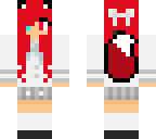 red fox anime school girl