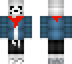 sans with pap's scarf
