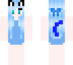 swimming blue cat