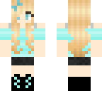 turquoise girl