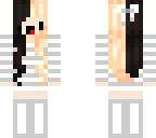 white chibi girl