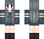 winter girl skin