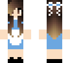 belle blue dress