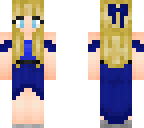 blue dress