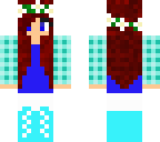 blue girl