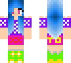 blue haired