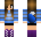blue wolf girl