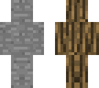 camo tree stone
