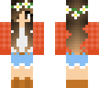 cute flannel girl