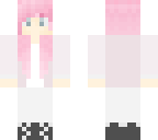 cute pink girl skin