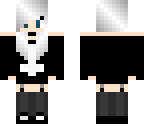 emo white hair