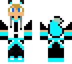light blue fox boy