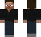 long sleeved black clothed steve
