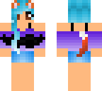 mustache fox girl