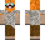 orange medival sheep