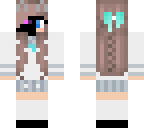 penguin girl with suspenders