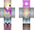 pink scarfed chibi