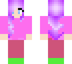 purple hair girl