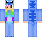 rainbow birthday skin
