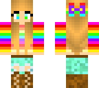 rainbow farmer girl