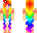rainbow girl