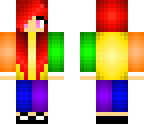 rainbow girl