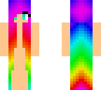 rainbow hair base