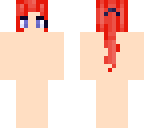 red ponytail hair base